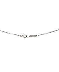 Pre-Owned Tiffany & Co Fleur de Lis Key Bar Pendant Necklace