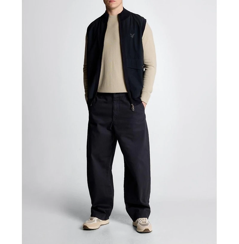 Lyle & Scott Men's Tonal Superfine Crew Neck Sweater