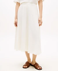 Tommy Hilfiger Women's Pull-On Midi Skirt