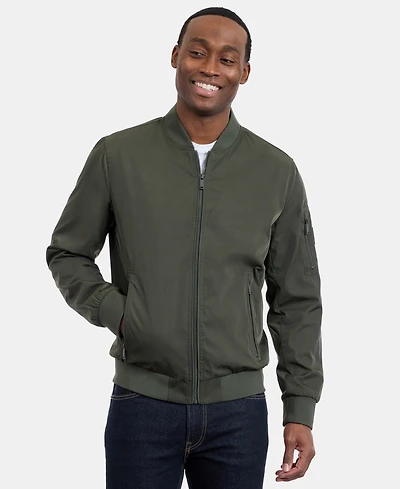 Calvin Klein Men's Memory Flight Bomber Jacket