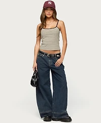 Women's Gretta Striped Ribbed Tank Top