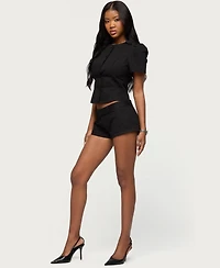 Edikted Women's Thea Twill Button Up Top