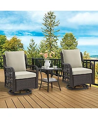 gaomon 3-Piece Outdoor Patio Bistro Set