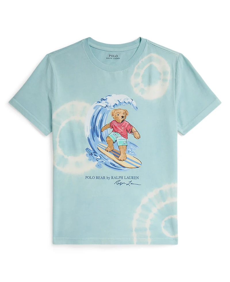 Polo Ralph Lauren Boys 8-20 Tie-Dye Bear Cotton Tee