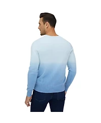 Bellemere New York Men's Polar Gradient Merino Wool Sweater