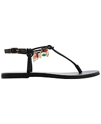 Aldo Women's Seajewels T-Strap Round Toe Flat Sandals
