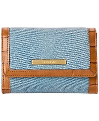 Brahmin Kerra Alden Road Leather Mini Wallet