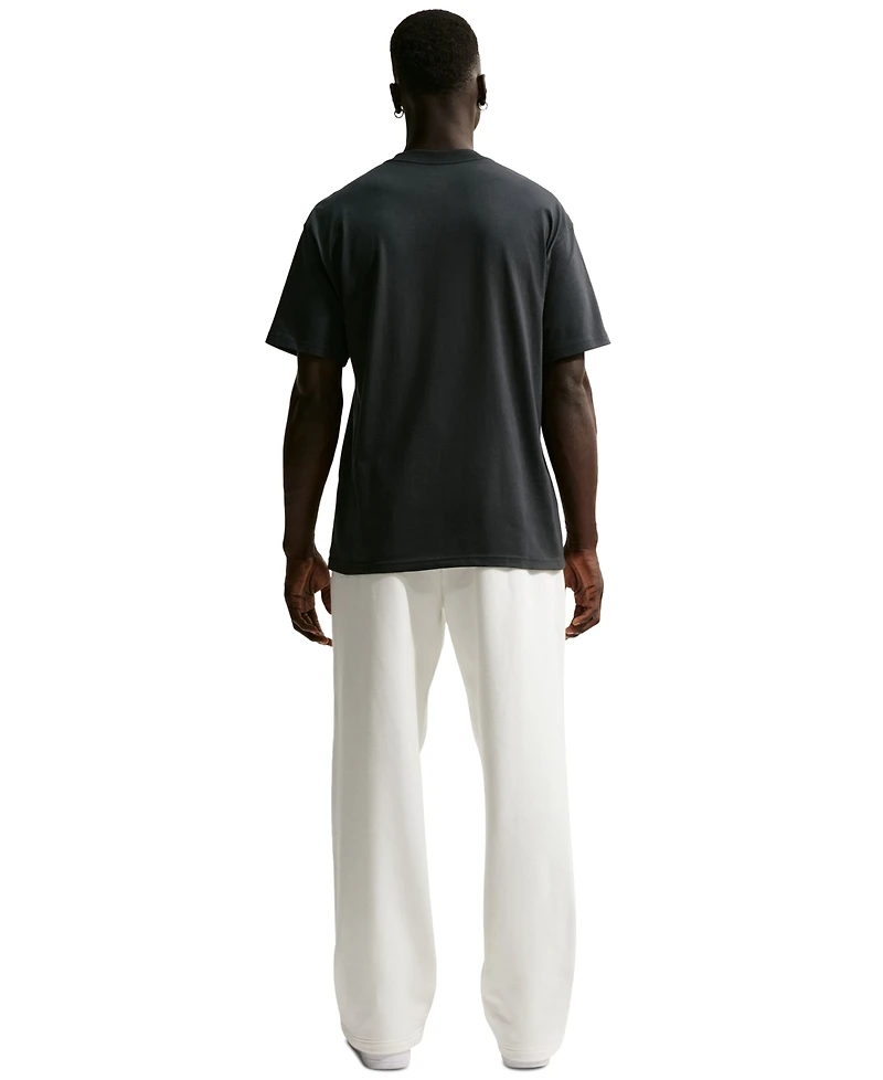 Nike Men's Basketball Ribbed Collar Graphic T-Shirt