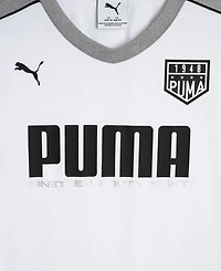 Puma Boys' 8-16 V-Neck Logo Short-Sleeve T-Shirt & Shorts, 2-Piece Set