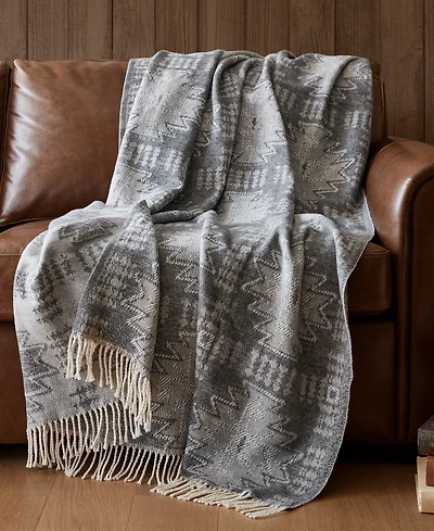 Woolrich Alberta Cotton Blend Breathable Throw, 50" x 60"