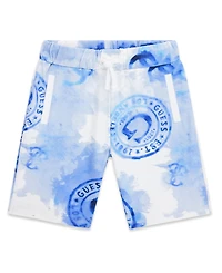 Guess Boys' 7-18 Tie-Dye French Terry Bermuda Shorts