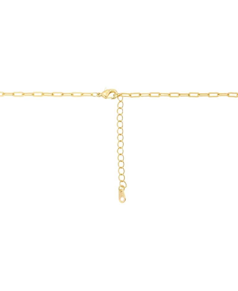 Unwritten Cubic Zirconia Rainbow Pendant Necklace, 16+2" Extender