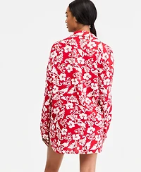 Roxy Juniors' Days Of Summer Long-Sleeve Button-Up Cover-Up Shirt
