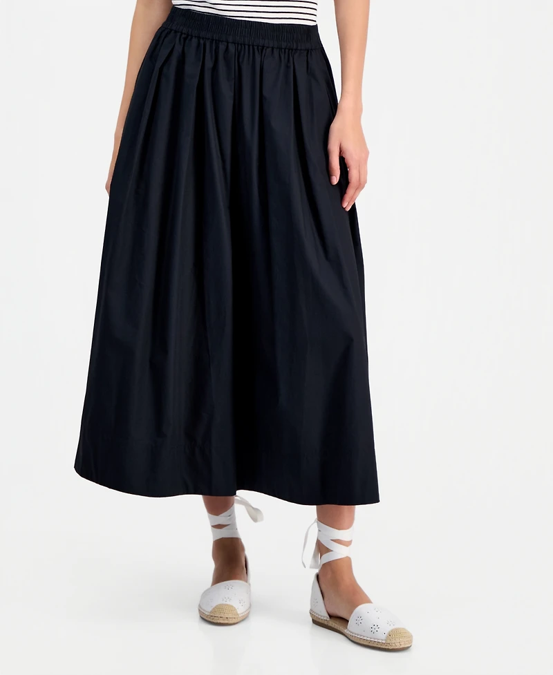 On 34th Women's Pull-On Midi Circle Skirt, Macy's Exclusive
