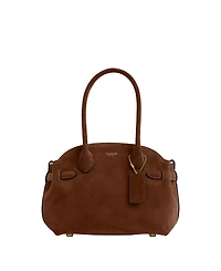 Coach Suede Soft Empire Carryall Small Shoulder Bag
