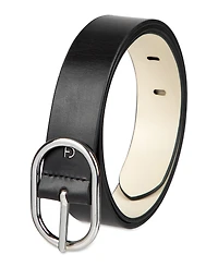 Cole Haan Women's Two-in-One Center Bar Reversible Leather Belt