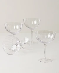 Lenox Curva Coupe Glasses, Set of 4