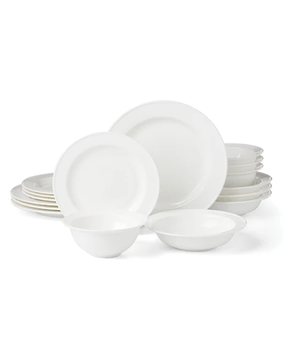 Lenox Studio 1414 Rimmed 16-Pc. Dinnerware Set, Service For 4