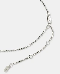 Lauren Ralph Lauren Two-Tone Logo Charm Pendant Necklace