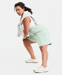 Id Ideology Plus Cotton-Blend Pull-On Bermuda Shorts, Exclusively at Macy's