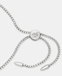 Lauren Ralph Lauren Crystal Logo Slider Bracelet