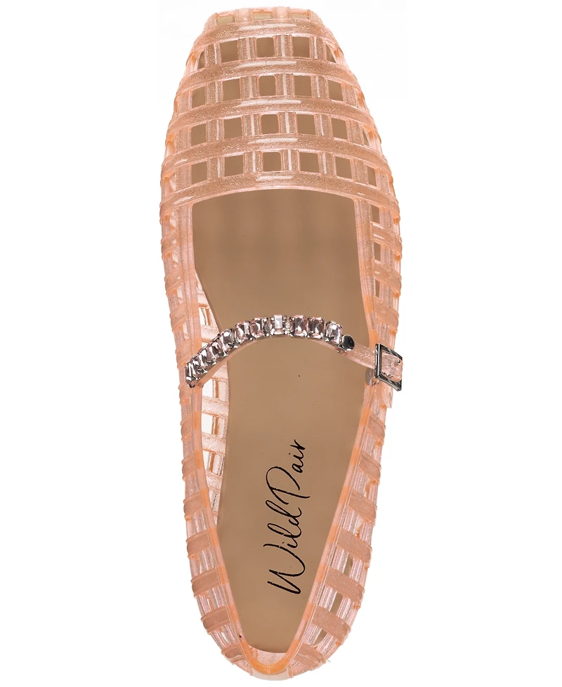 Wild Pair Women's Xena Jelly Mary Jane Flats, Macy's Exclusive