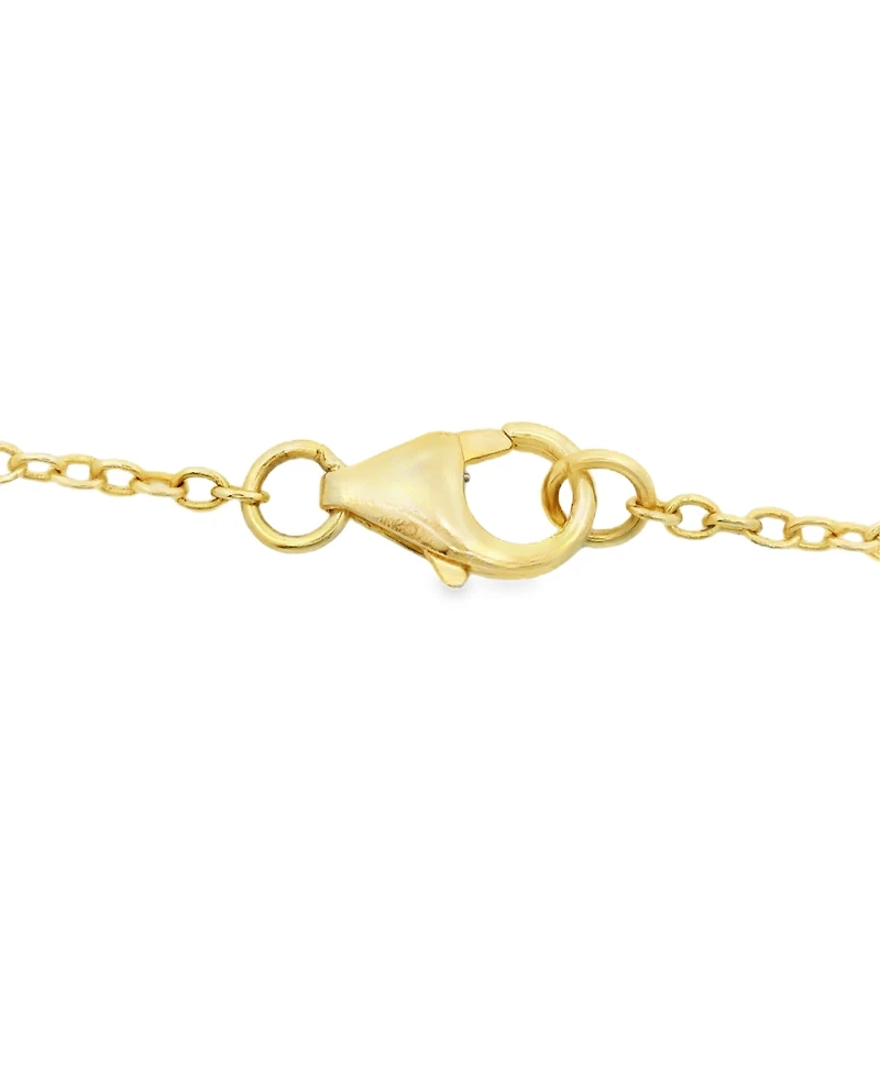 Macy's Sky Blue Topaz (5.50 ct. t.w.) & White (0.35 Pendant Necklace Sterling Silver (Also Available Pink Amethyst Amethyst)