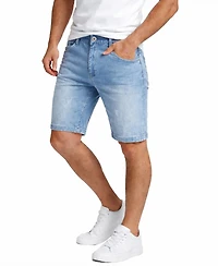 Blu Rock Men's Slim-Fit Stretch Denim Shorts