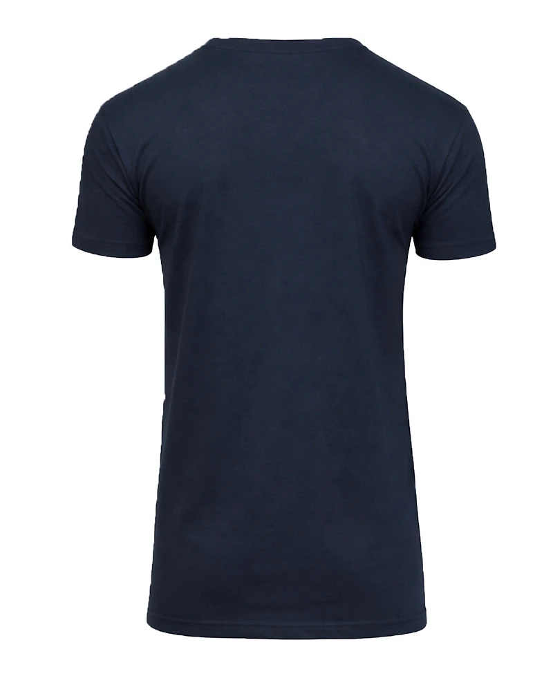 Blue Ice Men's Short-Sleeve Crewneck Solid T-Shirt