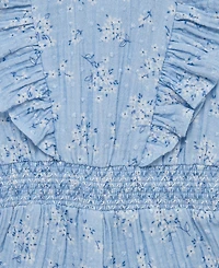 Little Me Baby Girls' Bouquet Romper & Headband, 2-Piece Set