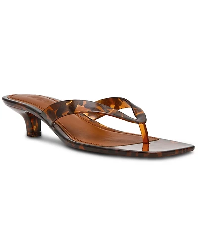 Steve Madden Women's Tracie-j Kitten-Heel Jelly Thong Sandals