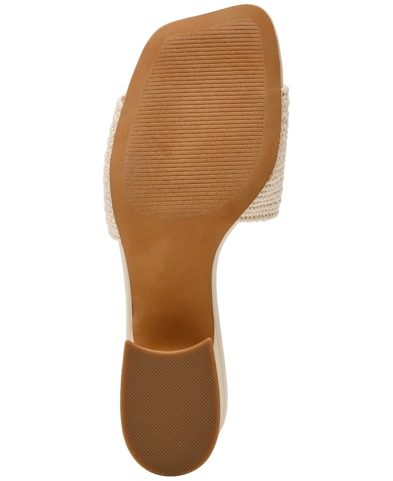 Steve Madden Women's Frolic Bell-Heel Slip-On Sandals