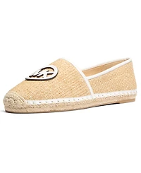 Michael Kors Women's Kenzie Logo Slip-On Espadrilles Flats