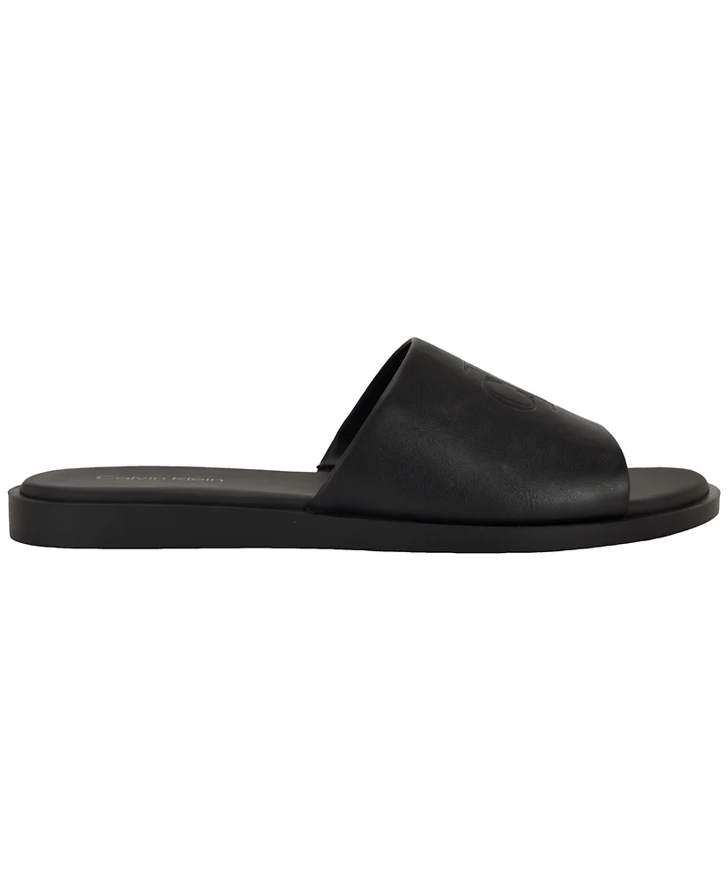 Calvin Klein Men's Edenn Slip-On Slide Sandals