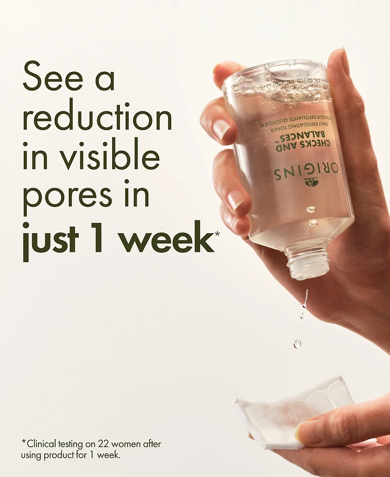 Origins Checks and Balances Daily Exfoliating Toner, 5.07 oz.