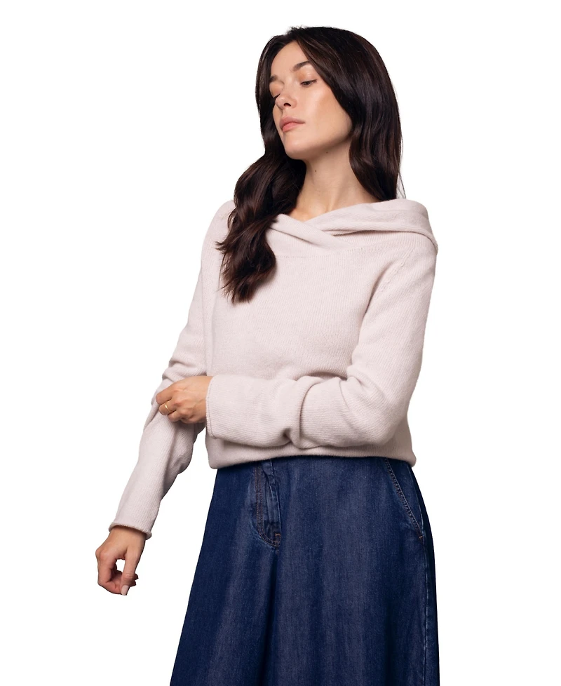 Celtic & Co. Women's Collared Slouch Jumper