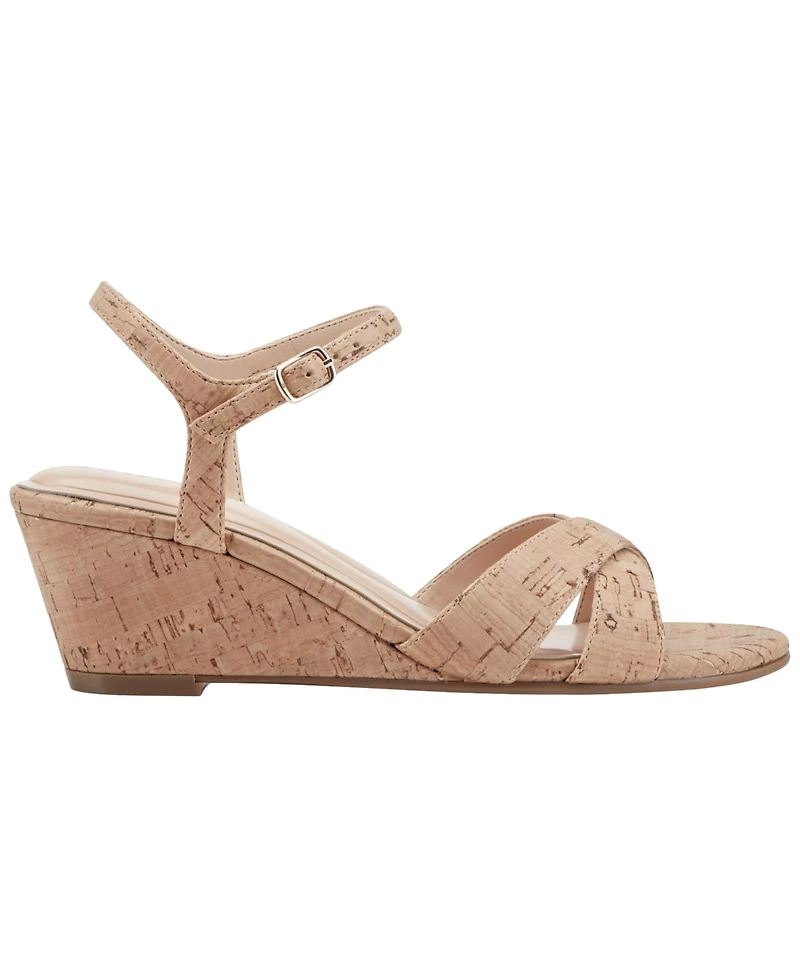 Easy Spirit Women's Noya Wedge Dress Sandals