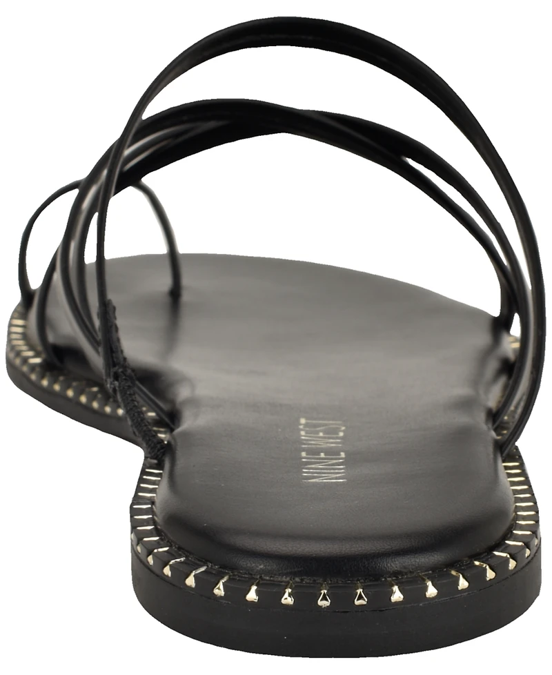 Nine West Women's Digen Slip-On Flat Sandals