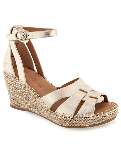 Gentle Souls Women's Coolie Espadrille Wedge Sandals