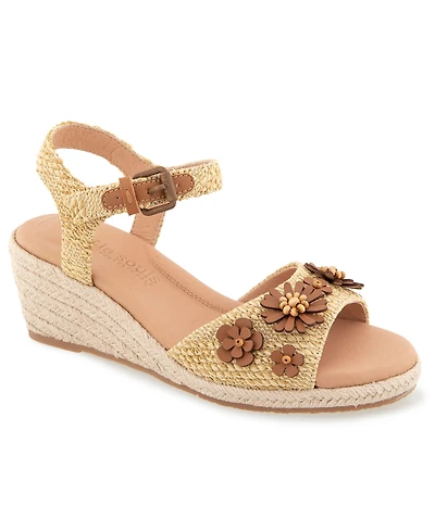 Gentle Souls Women's Gibson Wedge Sandals