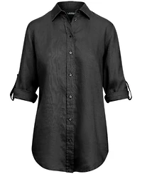 Lauren Ralph 100% Linen Shirt