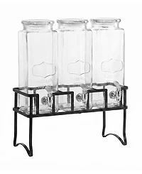 Circleware Yorkshire Element Set of 3 Dispensers, 80 oz.