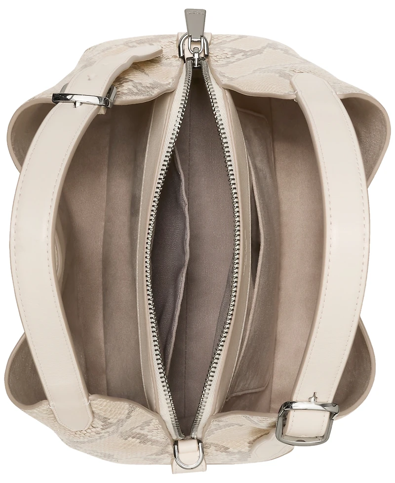 kate spade new york Deco Snake Embossed Small Crossbody Tote Bag