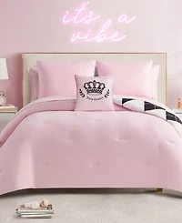 Juicy Couture Royal Argyle Reversible 8-Pc. Comforter Set