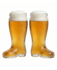 Boots Set of 2 - 1 Liter 33.8 oz Beer Boots