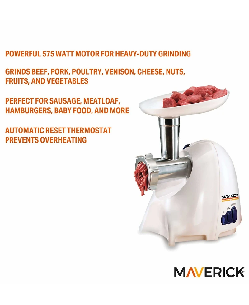 Maverick Deluxe 575-Watt Meat Grinder