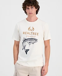 SmileyWorld Men's RealTree Fishing Graphic T-Shirt