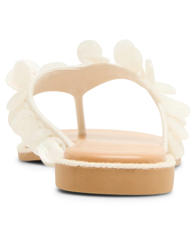 Madden Girl Women's Sands Paillette-Embellished Thong Sandals