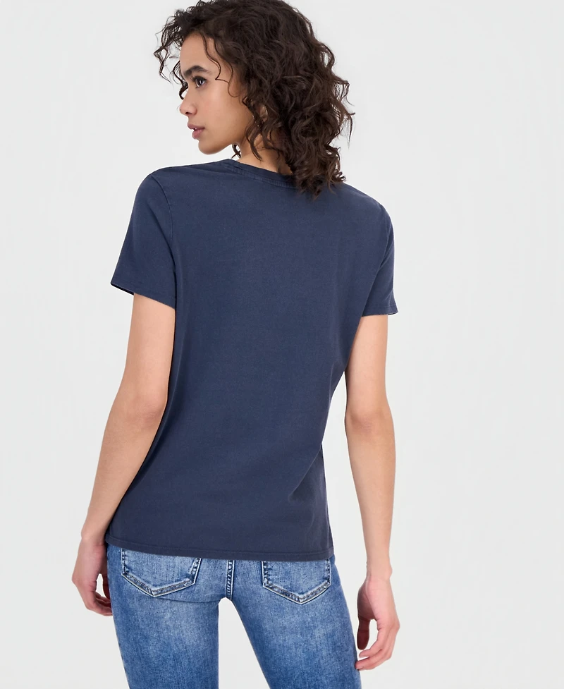 Guess Women's Short-Sleeve Do Not Disturb Easy T-Shirt