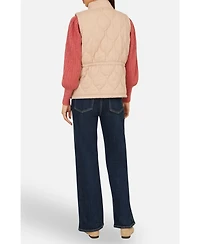 Yumi Women's Quilted Utility Gilet